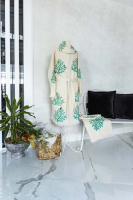 Bornoz, El baskılı, Mercan, Yeşil 