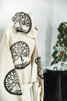 Bornoz, El baskılı, Hayat Ağacı, Siyah