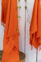 Peşkir, %100 Bambu, 45x105 cm, Rüya Peşkir, Turuncu