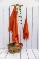 Peşkir, %100 Bambu, 45x105 cm, Rüya Peşkir, Turuncu